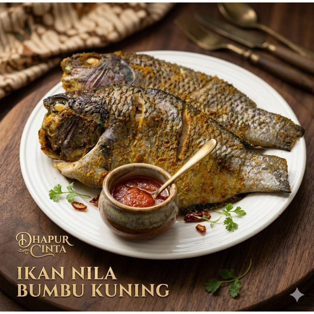 ikan nila frozen siap goreng