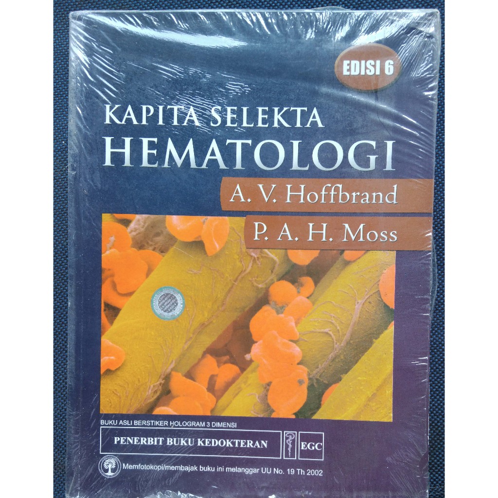 Kapita Selekta Hematologi (Edisi 6) - A.V. Hoffbrand, P.A.H. Moss (Original)