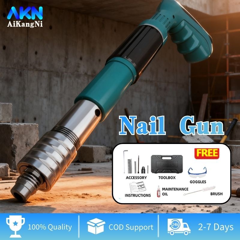 Nail Gun Paku Tembak Manual Pistol Paku Beton Tanpa Listrik Paku Tembak Beton/ Pistol Paku/Ramset Te