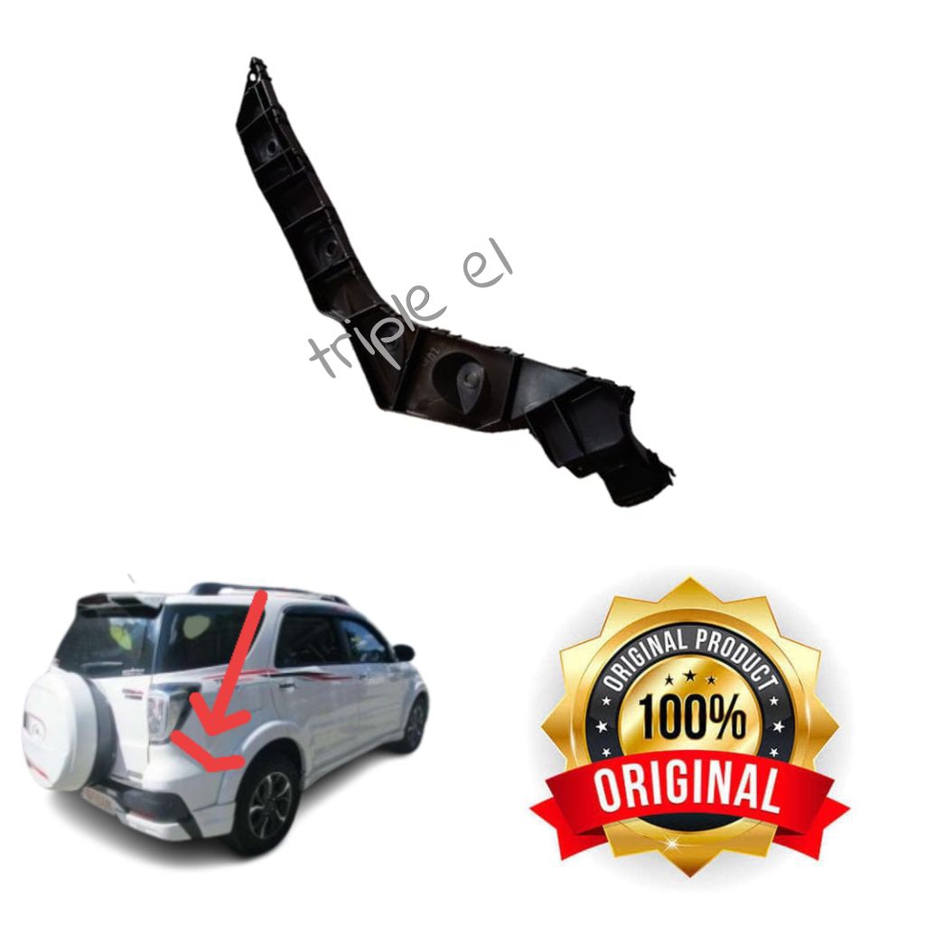 Bracket Braket Breket Bemper Belakang Rush Terios Lama ORI 2006 2007 2008 2009 2010 2011 2012 2013 2