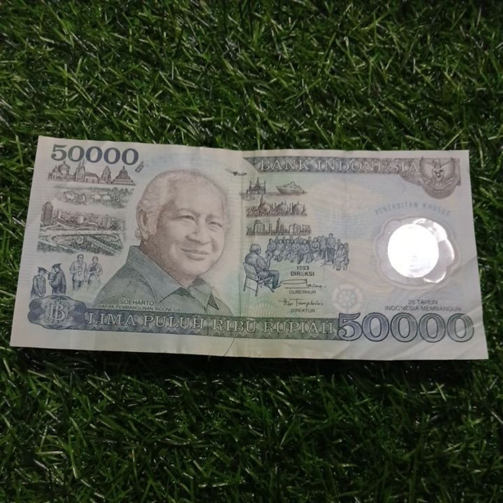uang 50000 polimer 1993 ori murah
