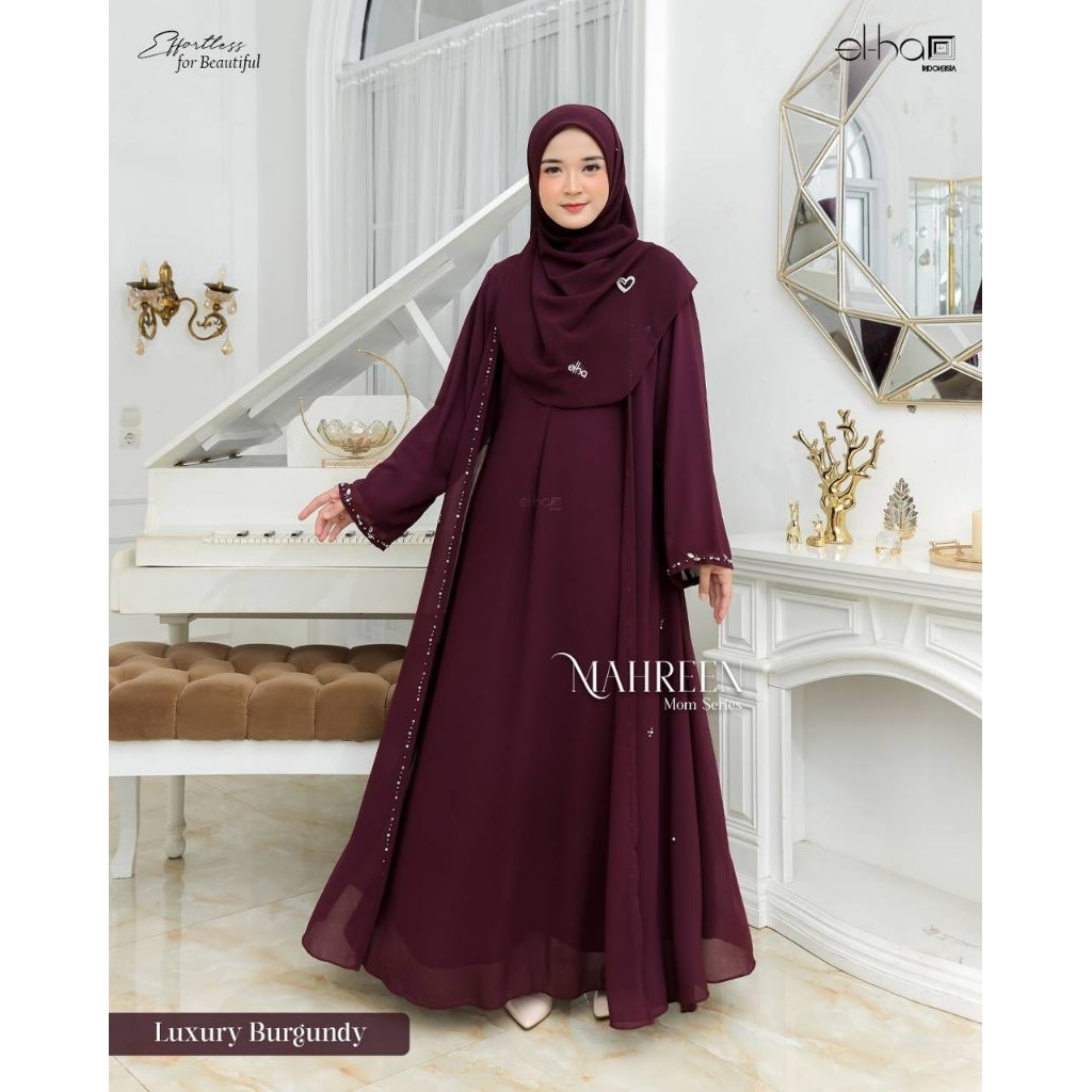 Mahreen Abaya By Elha Indonesia