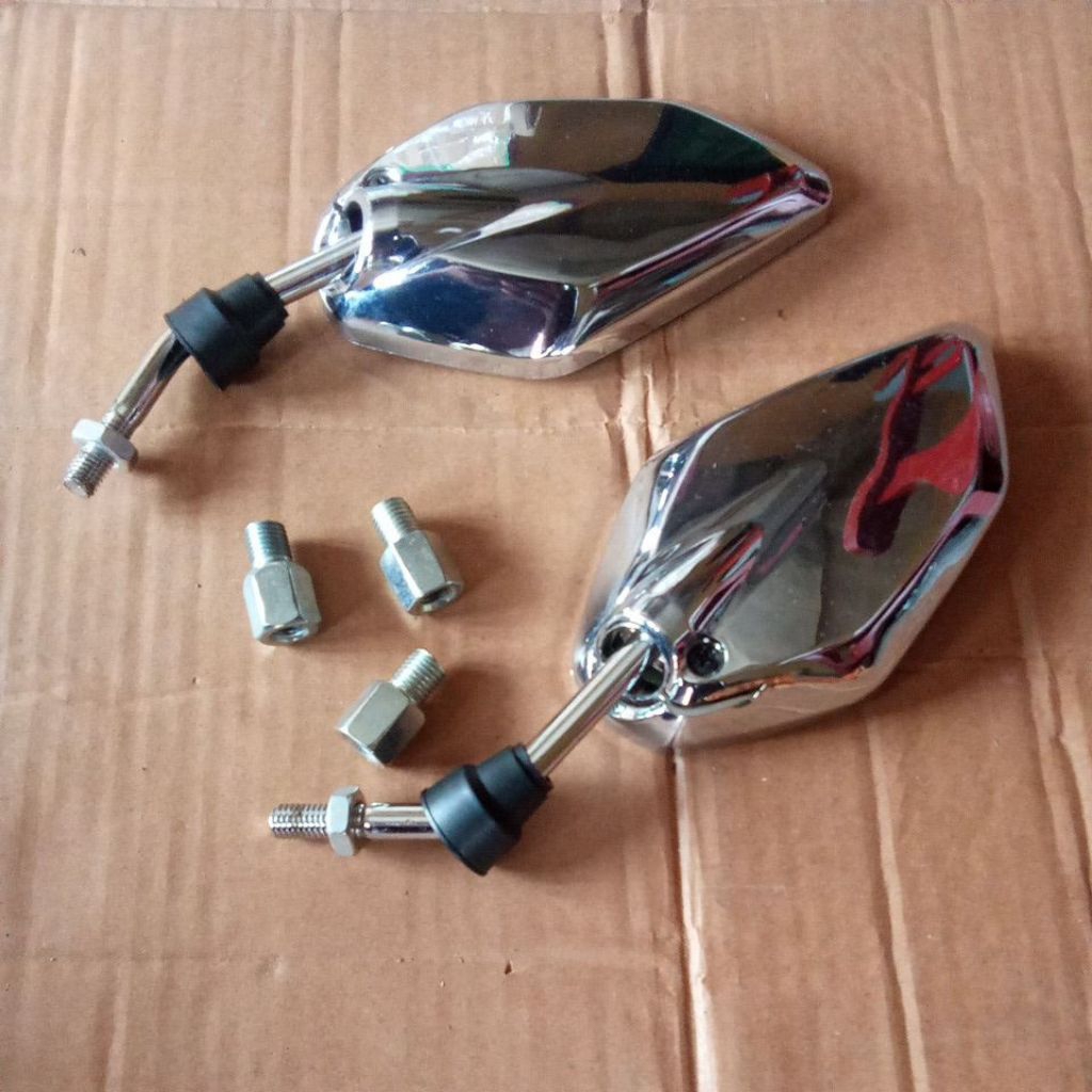 spion motor universal drat 12 14 model yamaha silver