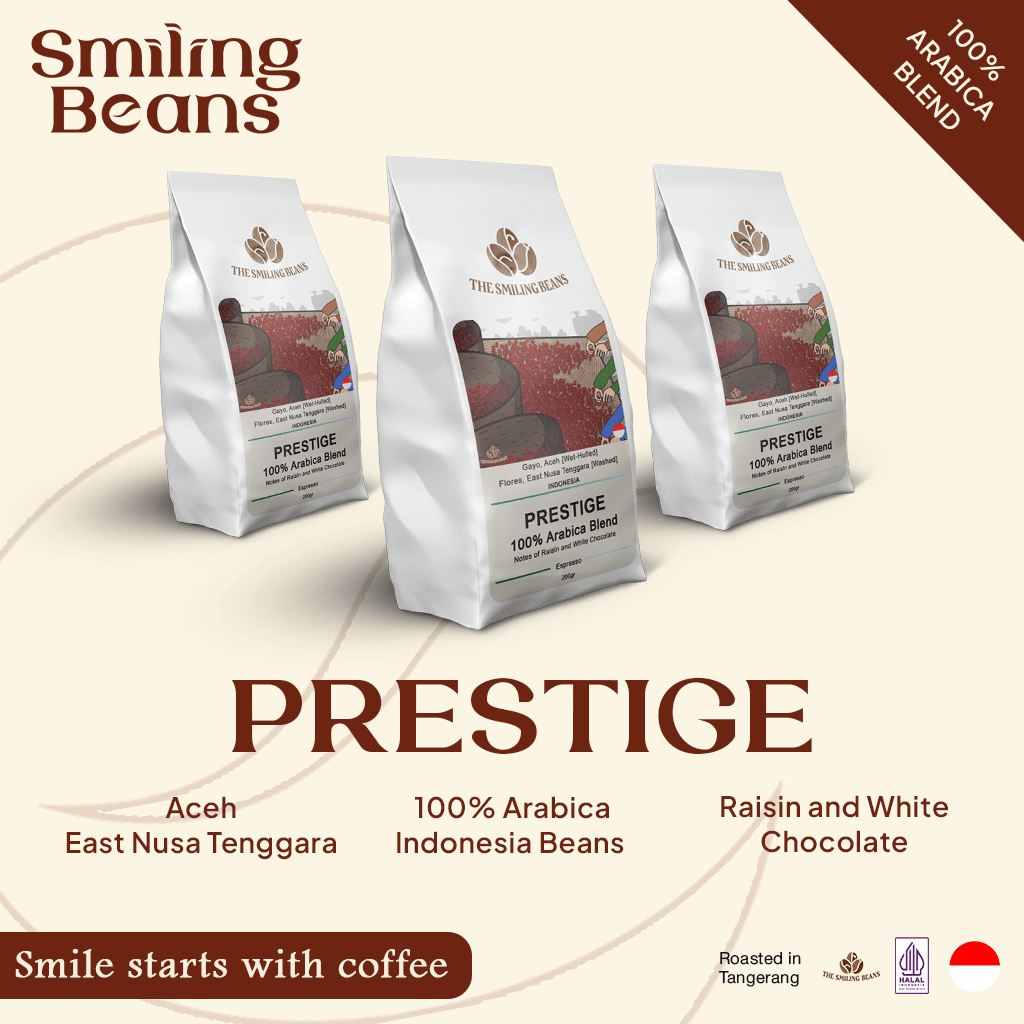 PRESTIGE | Smiling Beans Espresso Arabica Blend | House Blend