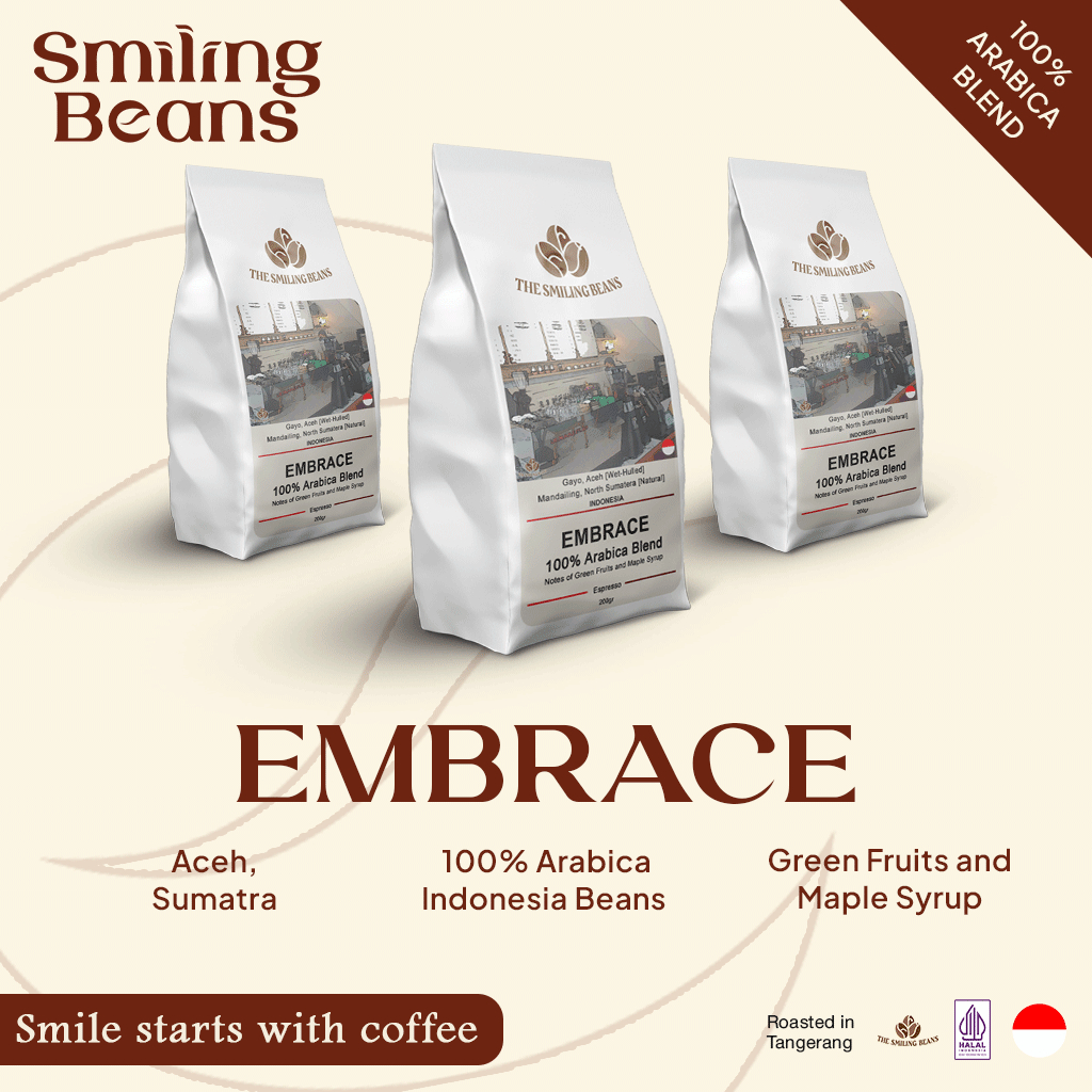 EMBRACE | Smiling Beans Espresso Arabica Blend | House Blend