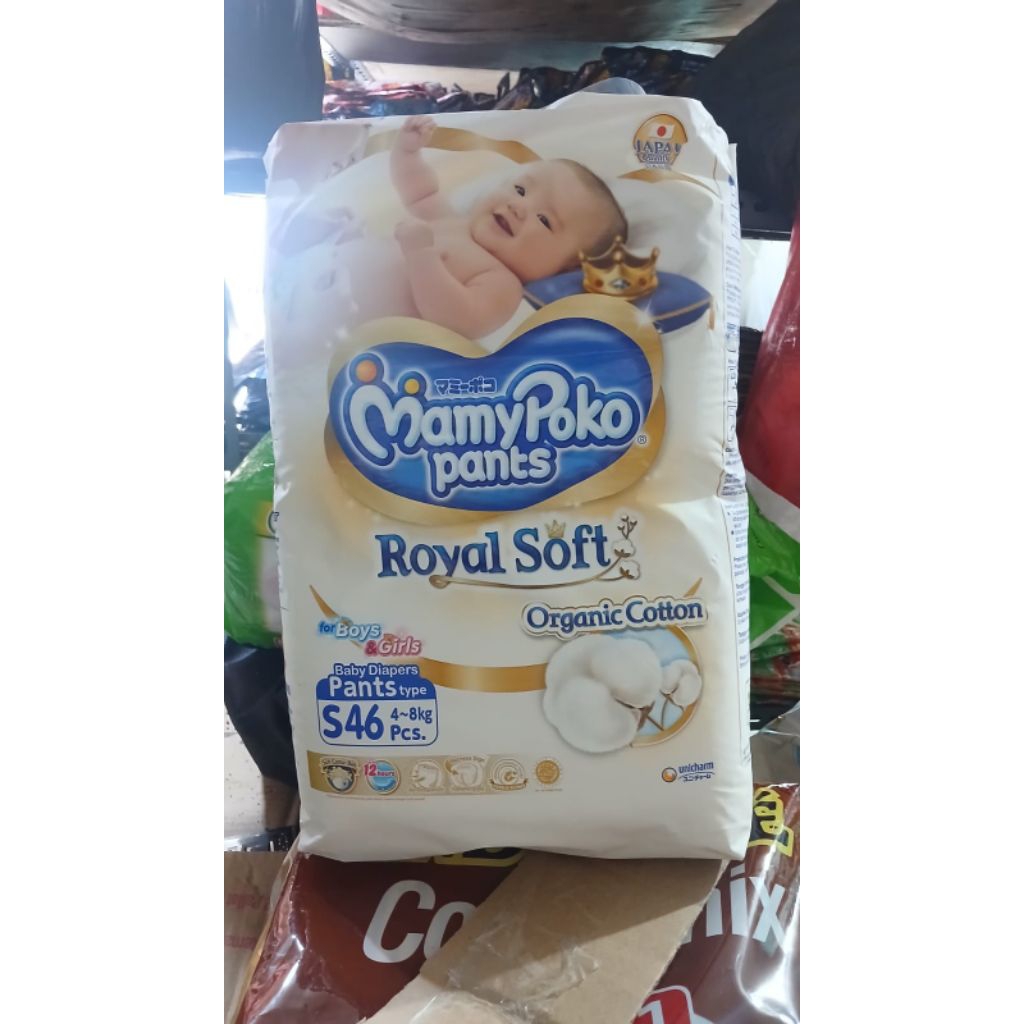 Mamypoko royal soft S46 popok celana S 46