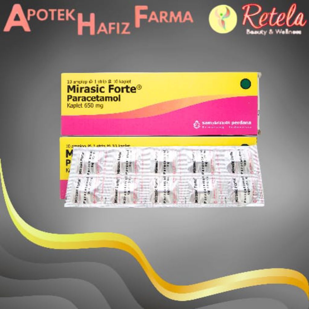 MIRASIC FORTE 650 MG - BOX