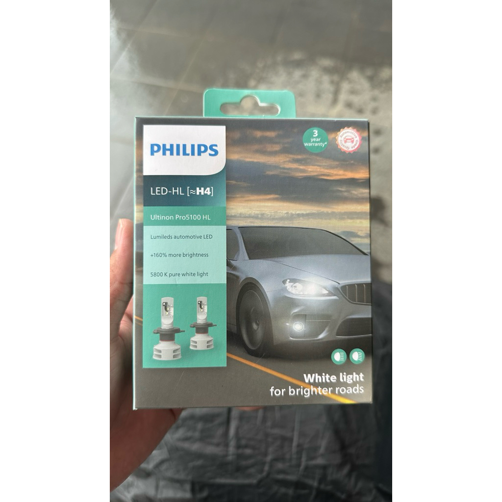 Led H4 Philips Ultinon Pro5000