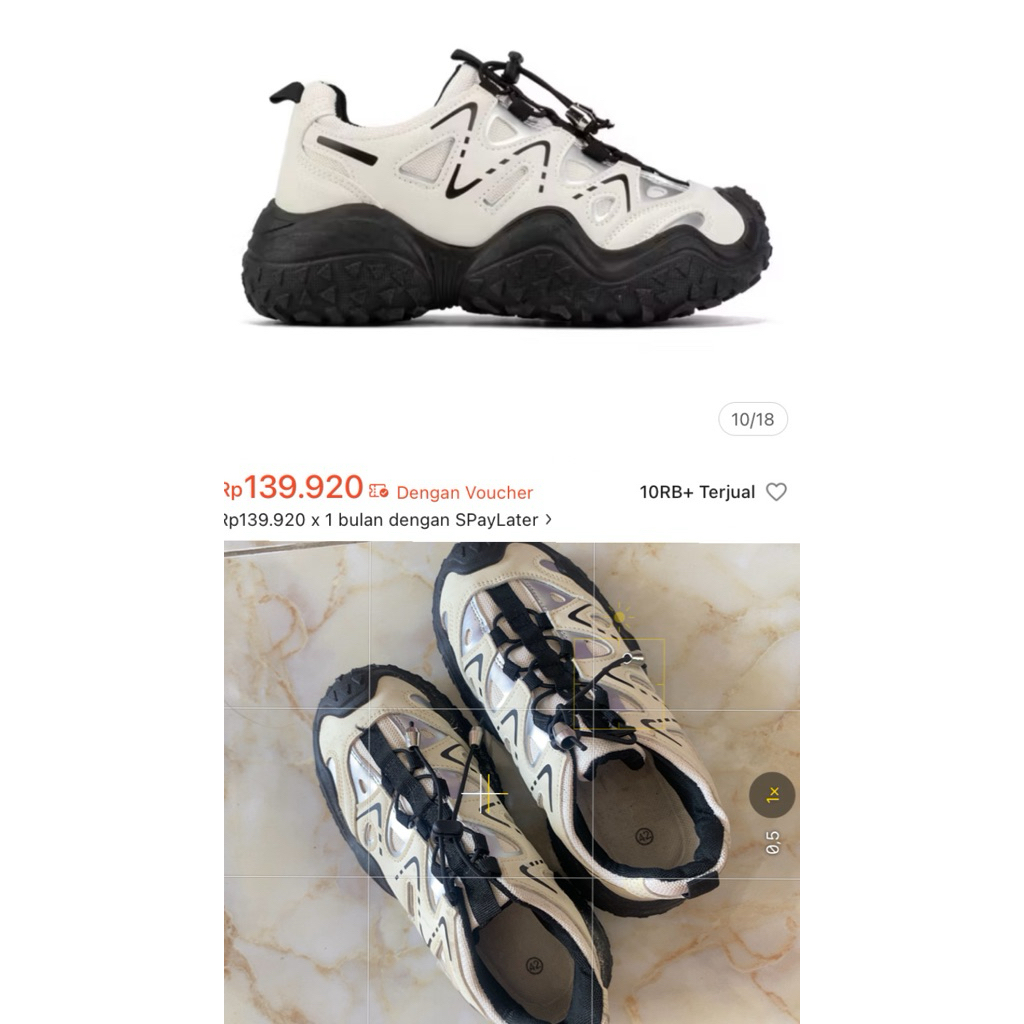 Sepatu Asnk hanya 50k