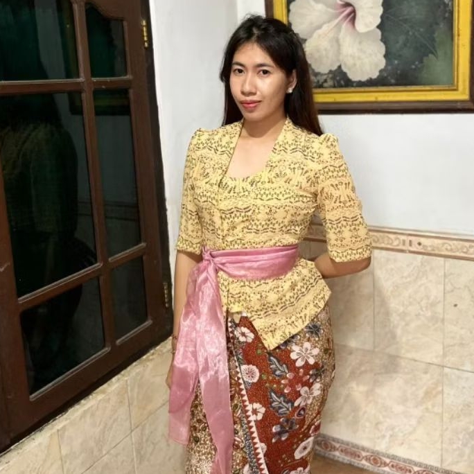 kain motif vintage unik