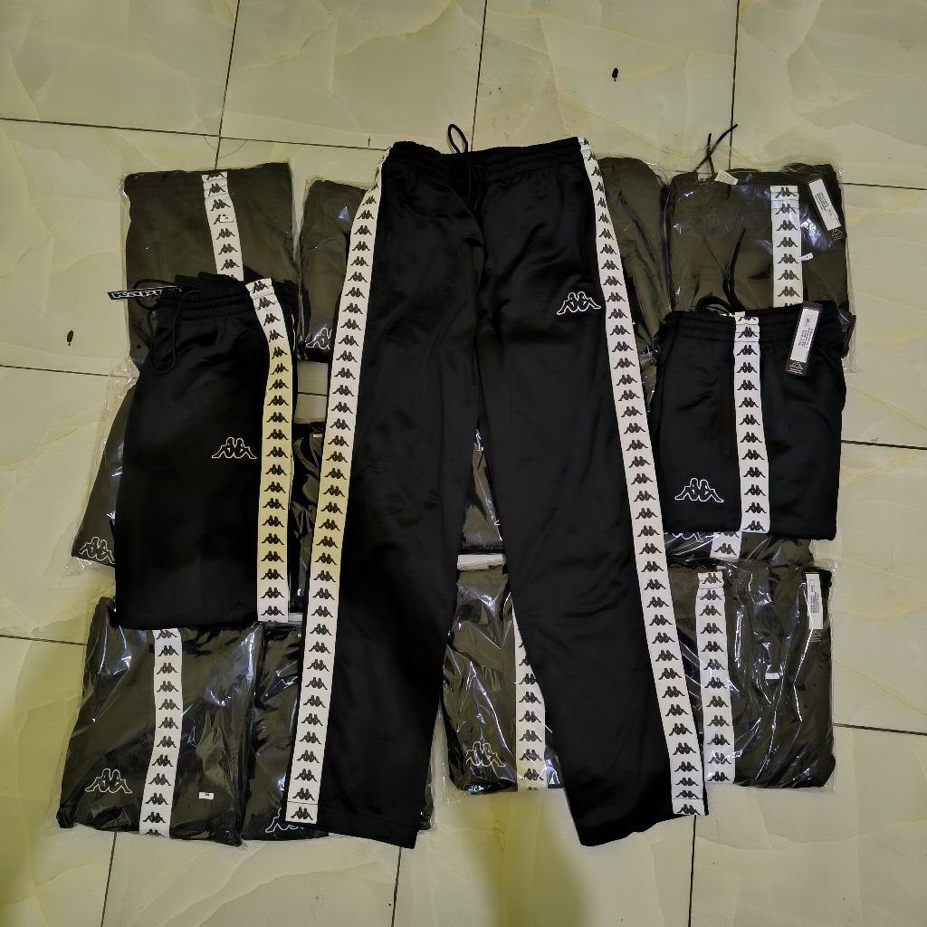 trackpants kappa tapped bw