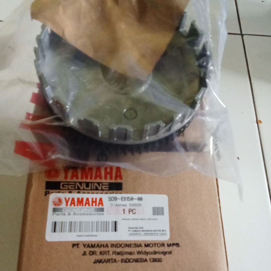 RUMAH KOPLING VEGA ZR, VEGA RR, JUPITER Z NEW, SALIB, ROBOT 69MATA ASLI YAMAHA 5D9 E6150 20 10