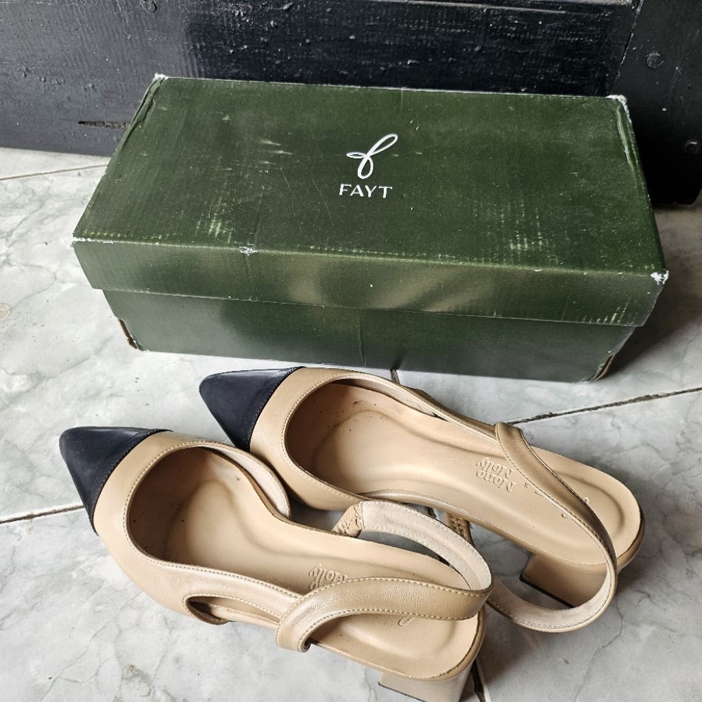 (preloved) Heels FAYT x Monomolly Monica [with box]