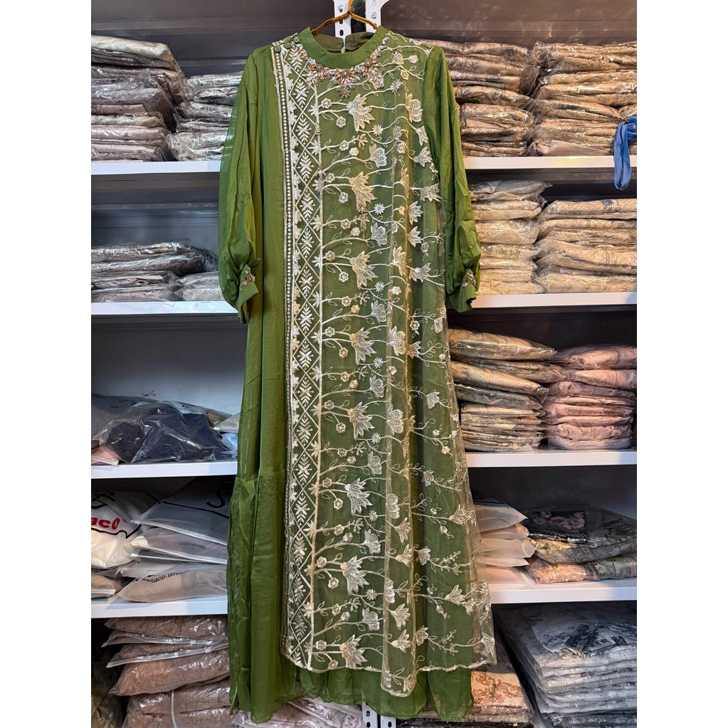 TERBARU Sallaco Design Gamis Payet Brukat Hari Raya Premium Dress by Winayu Butik