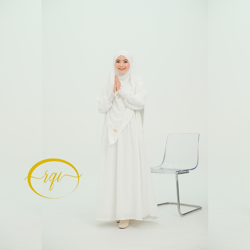 Set Khimar Syar'i Polos | Gamis Wanita Bahan Premium | RQ-I Collection