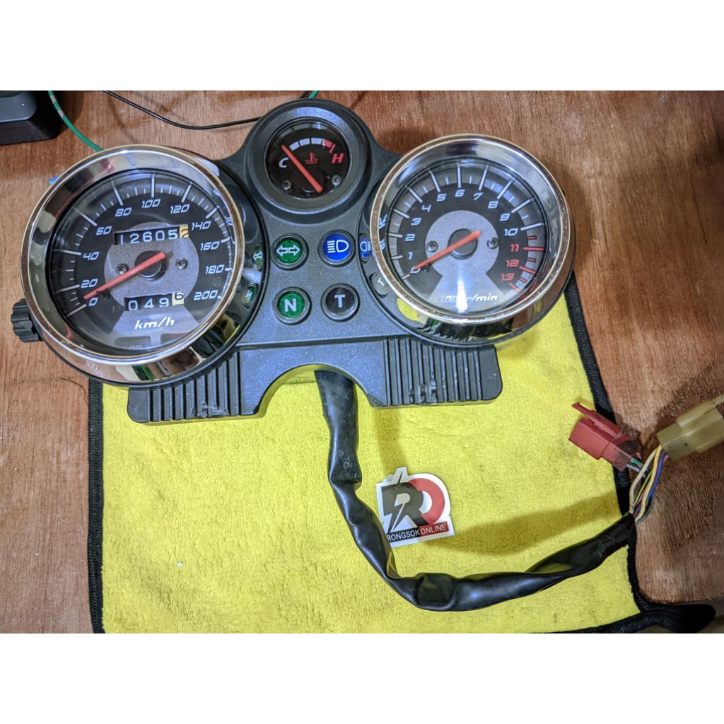 speedometer ninja R new speedometer ninja SS  new speedo ninja R SS original copotan tahun muda spee