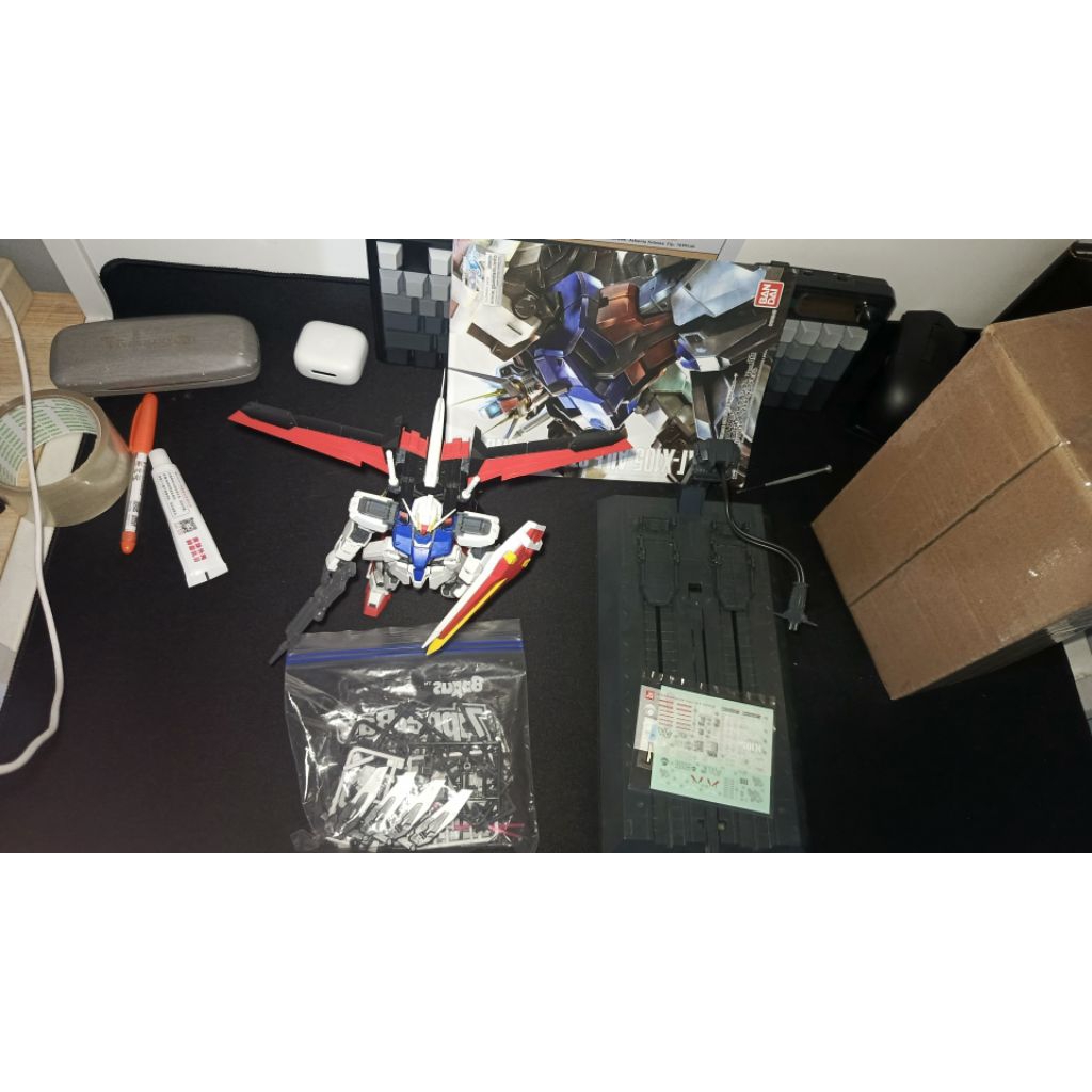 MG aile strike gundam HD Remastered BEKAS