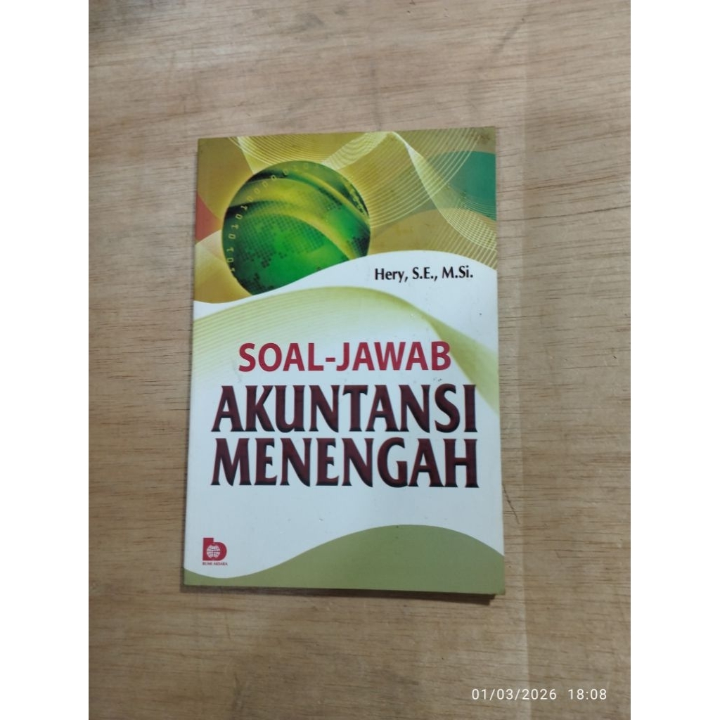 Buku Bekas Original Soal Jawab Akuntansi Menengah