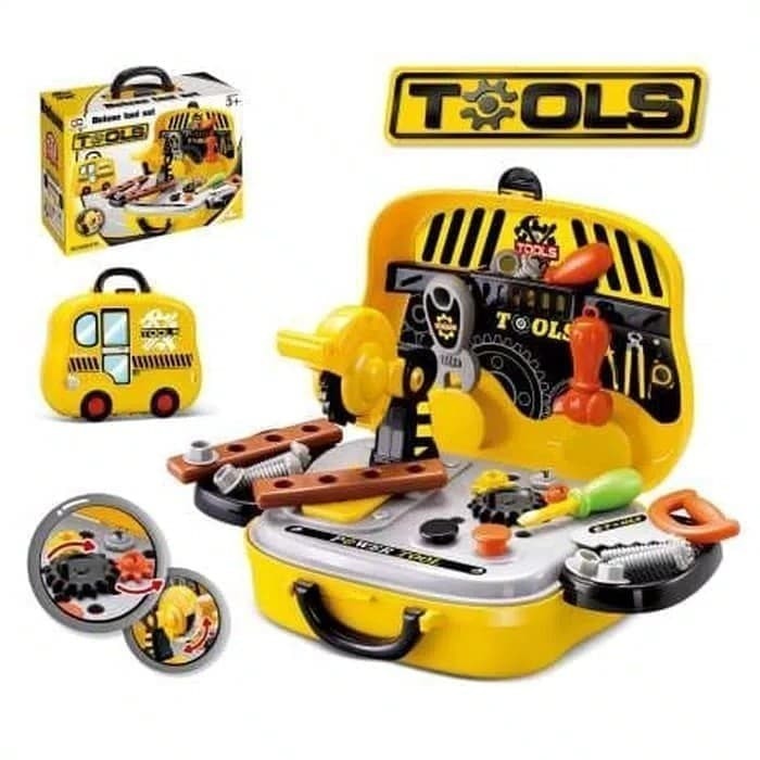 Mainan tool box anak laki2 1set