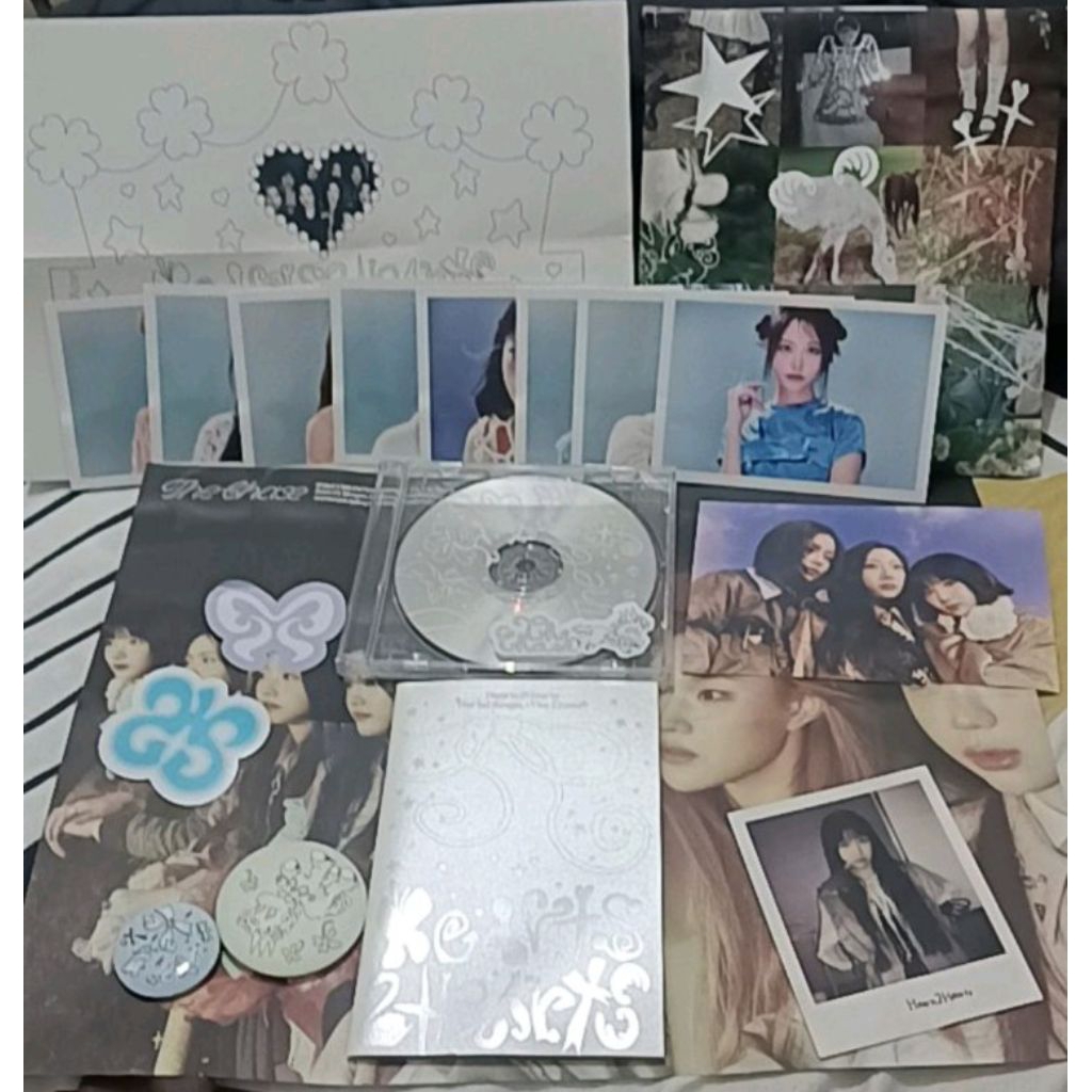 [READY STOCK] OFFICIAL UNSEALED THE CHASE PACKAGE ALBUM SET HEARTS2HEARTS H2H PC JIWOO & CARMEN A-NA