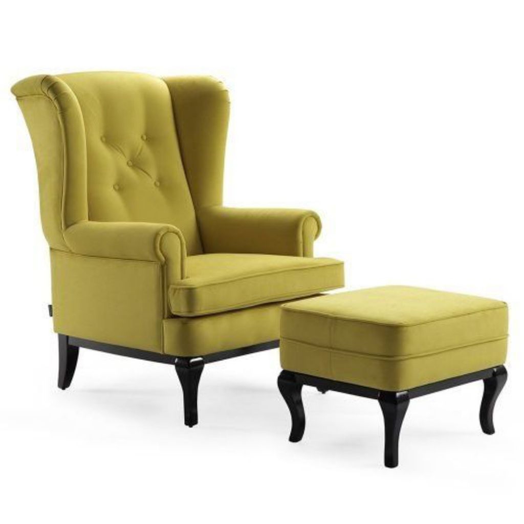 Wing Chair Sofa Single