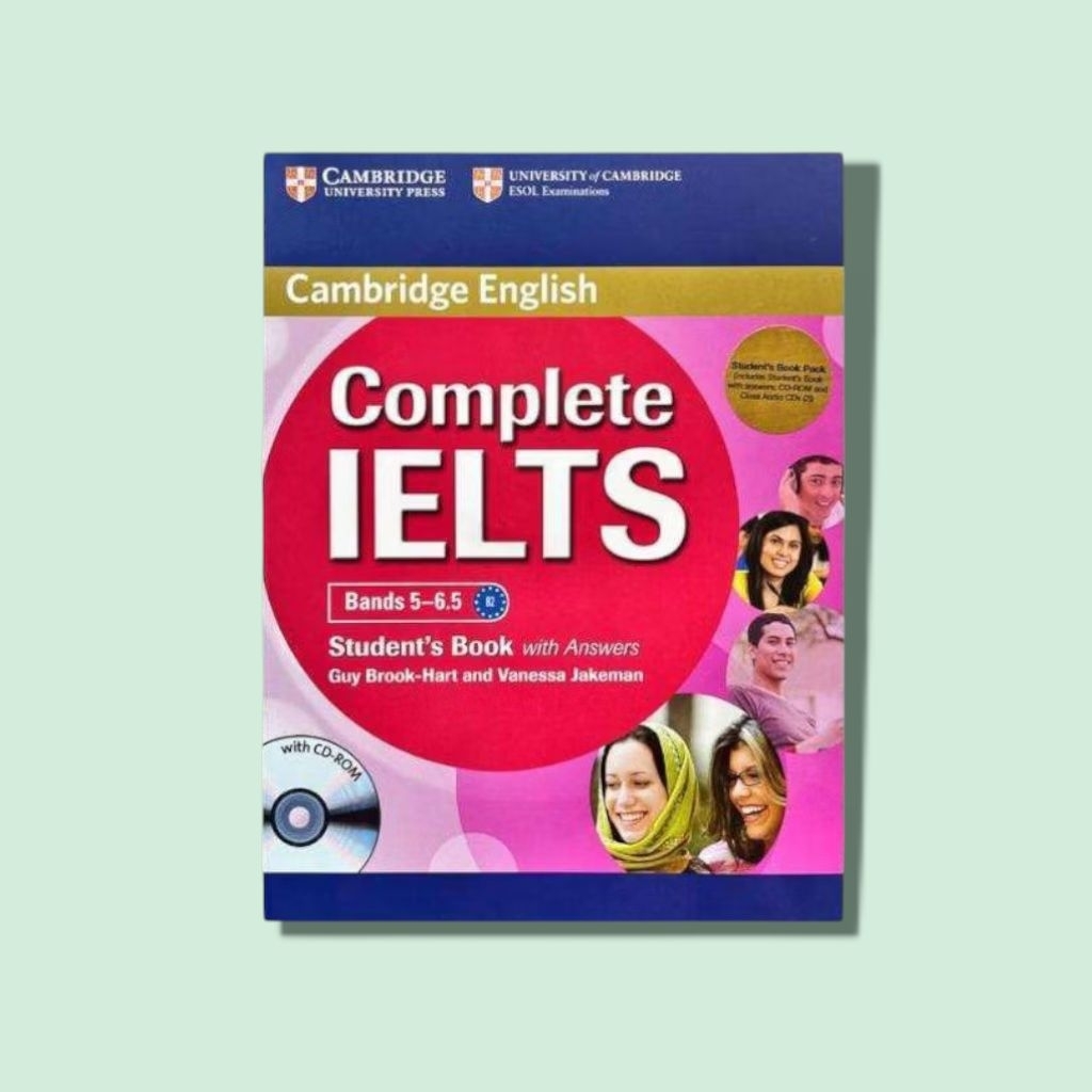 Buku Cambridge Complete IELTS Bands 5-6.5 ( Student's Book With Answers)