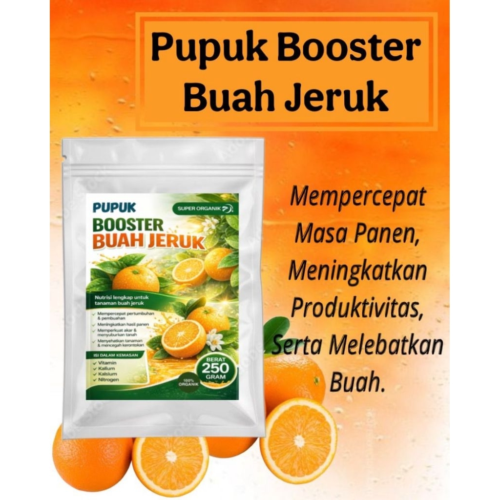 booster organik buah jeruk