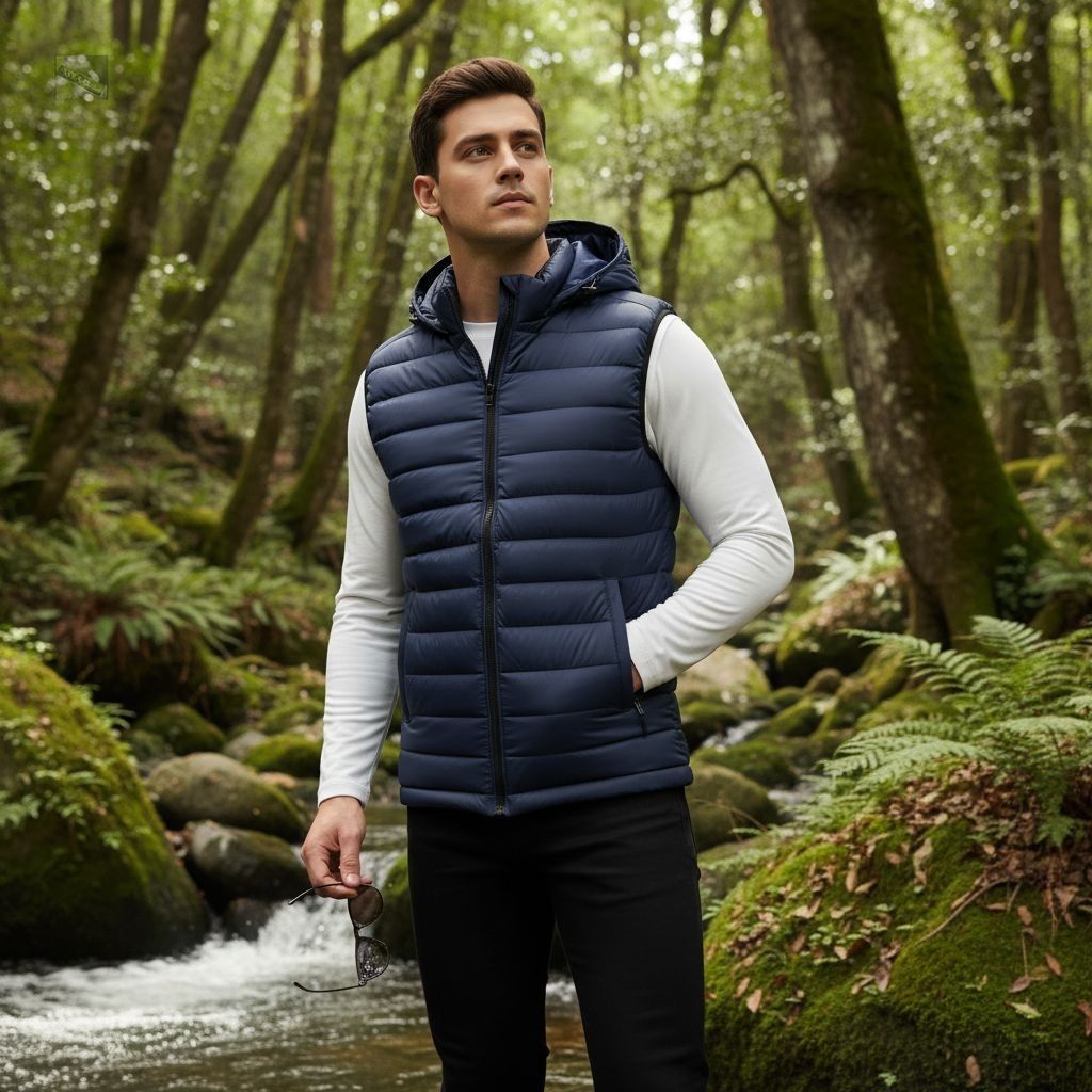 Rompi hoodie bisa lepas