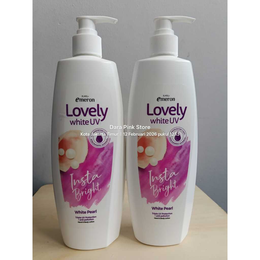 EMERON Hand & Body 500ml / Lotion Emeron / Hand & Body Murah / Emeron Lovely