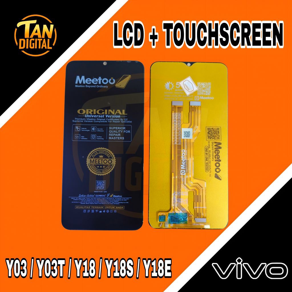LCD VIVO Y03 / VIVO Y03T / VIVO Y18 / VIVO Y18S / VIVO Y18E MEETOO