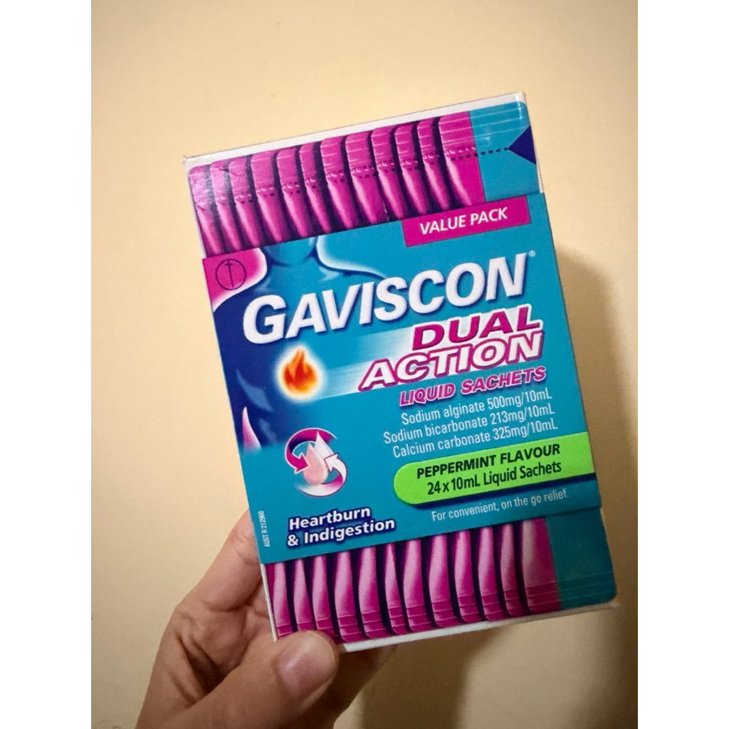 (CLEARANCE ) Gaviscon Dual Action Tablet Liquid Original AU