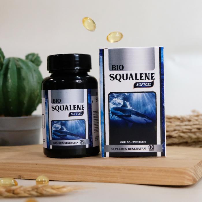 Bio Squalene Penyubur Sperma Atasi Sperma Encer 30 Softgel Pengental Sperma
