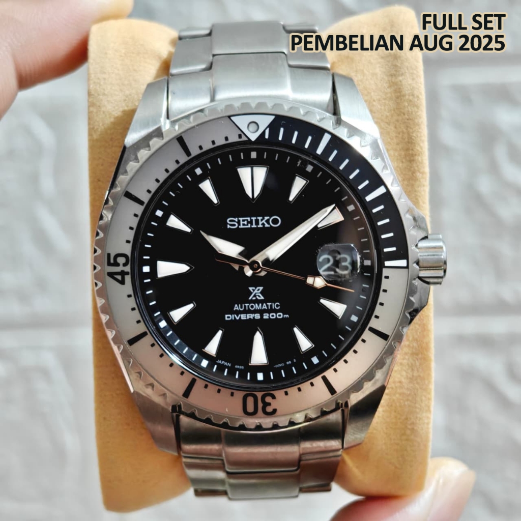 [ BEKAS / SECOND ] Jam Tangan Seiko Shogun SPB189J1 Generasi Terbaru SPB189 SPB 189 Full Set No Minu