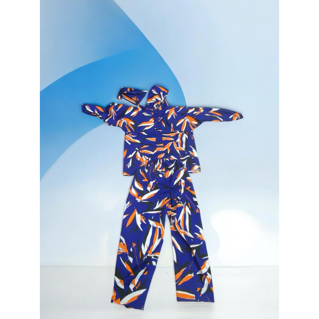 Jas  Hujan bahan taslan premium kekinian