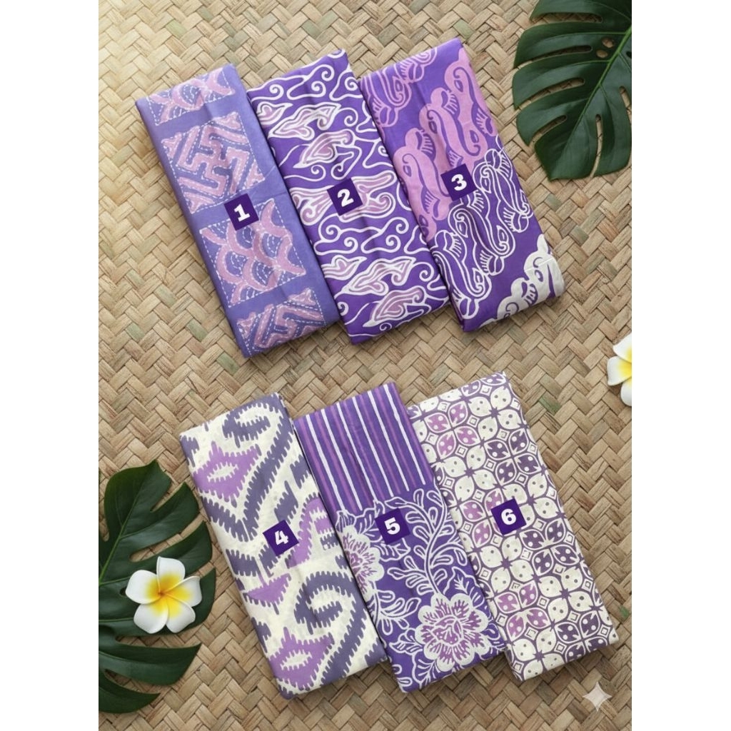 BONDANSARI BATIK - KAIN BATIK CAP CETAK PEKALONGAN WARNA PASTEL SOFT BATIK CAP GARUTAN BATIK SERAGAM