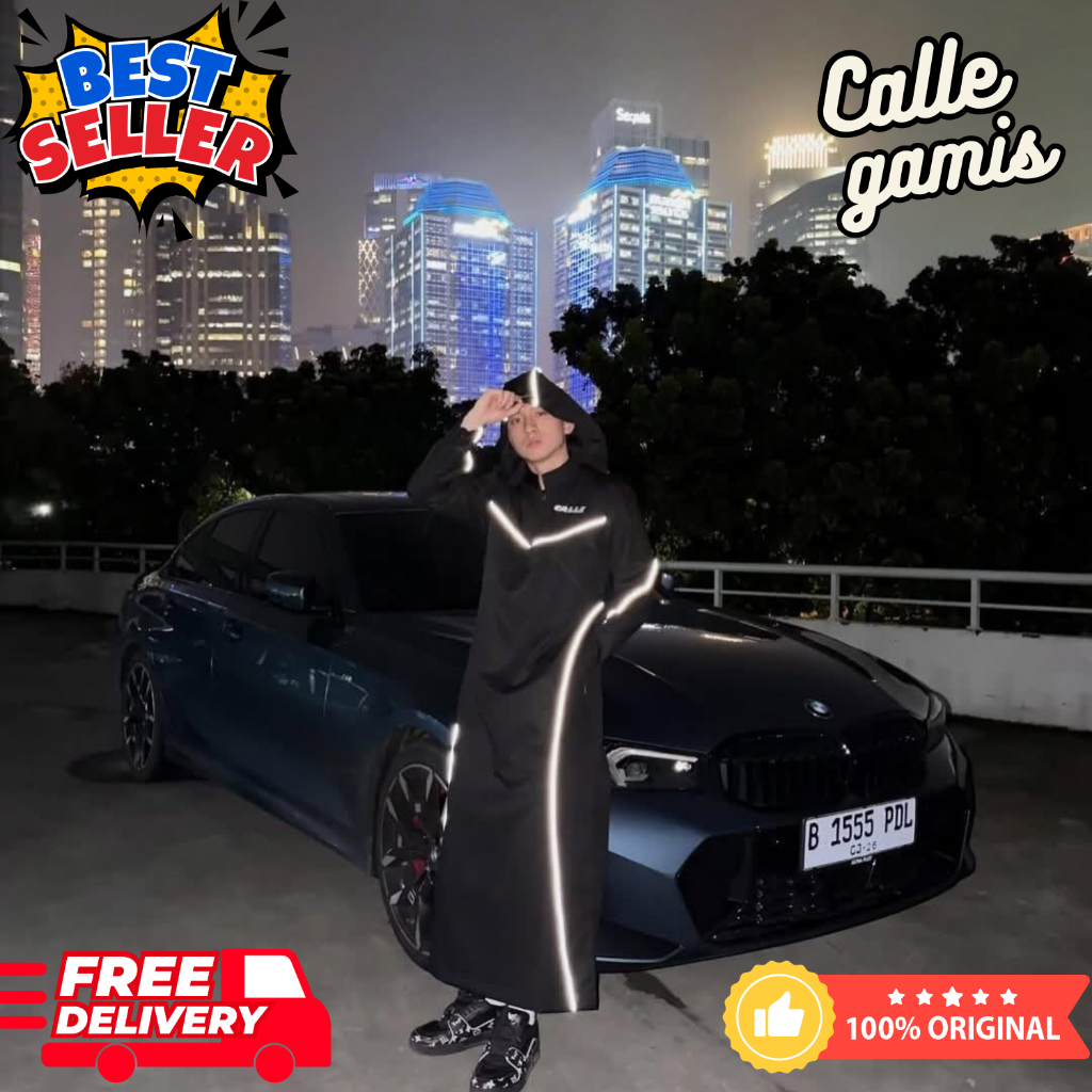 [ORIGINAL 100%] GAMIS CALLE DE LARACHE BLACK & WHITE