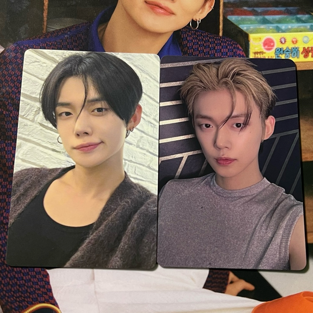 TXT Yeonjun tsct weverse japan lucky draw / yeonjun yzy r1 fansign official photocard
