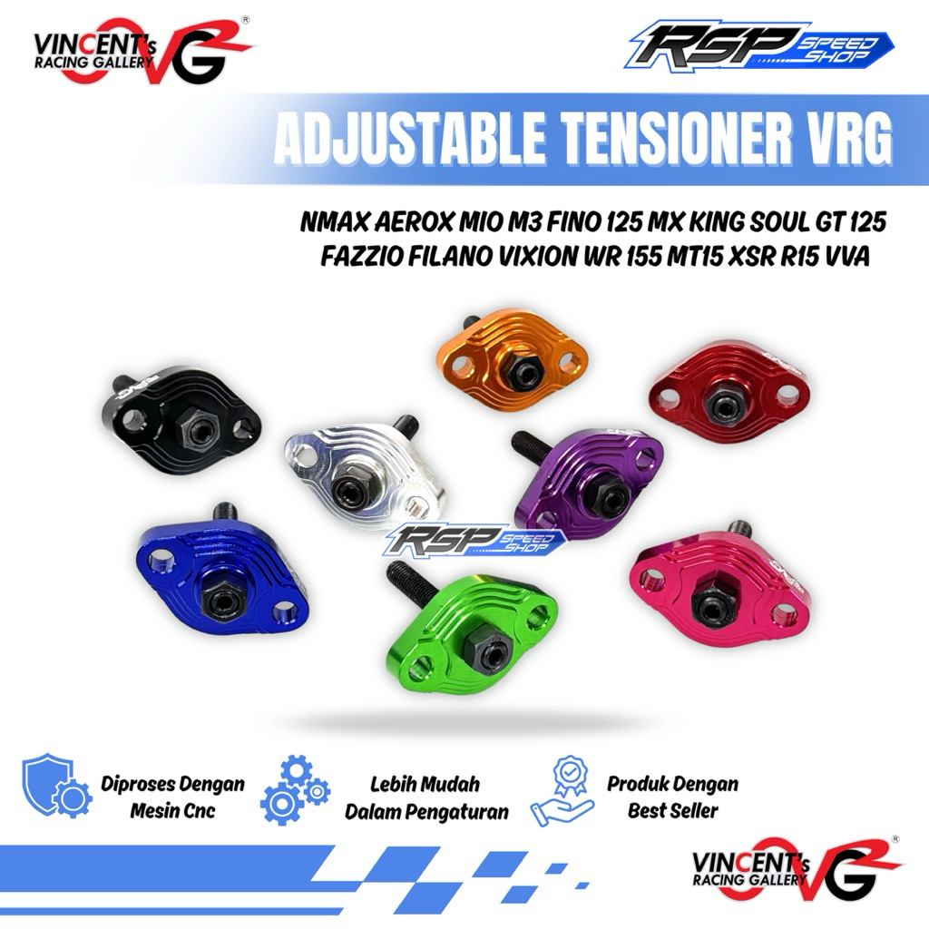 STELAN SETELAN TENSIONER TONJOKAN RANTAI RANTE KETENG AEROX NMAX VIXION MX KING JUPITER MX ORIGINAL 