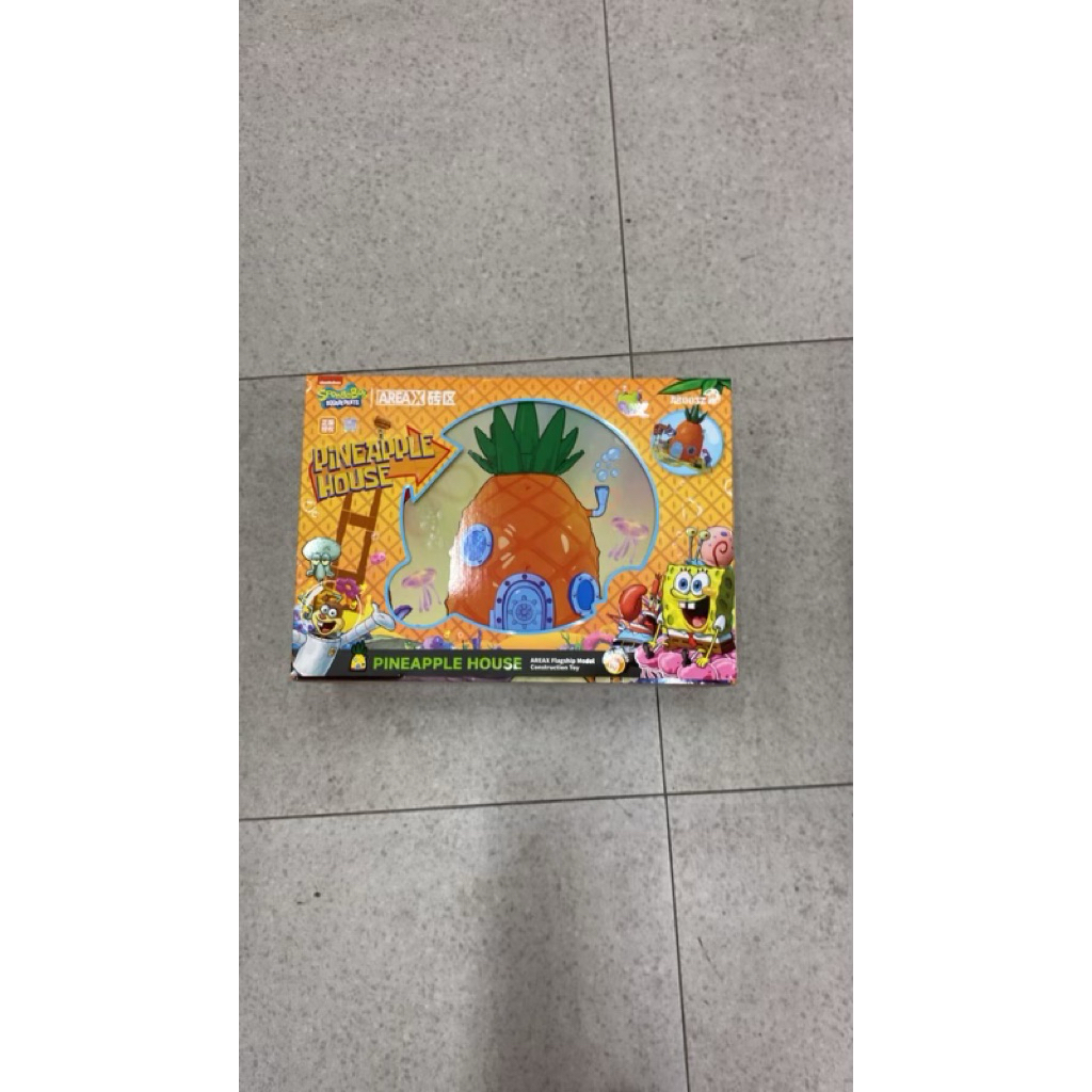 AREA X Spongebob AB0032 Pineapple House