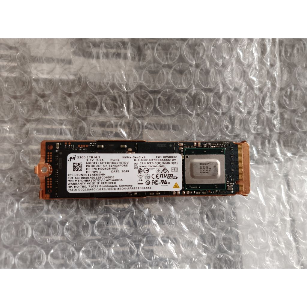 SSD 1TB NVME COPOTAN LAPTOP