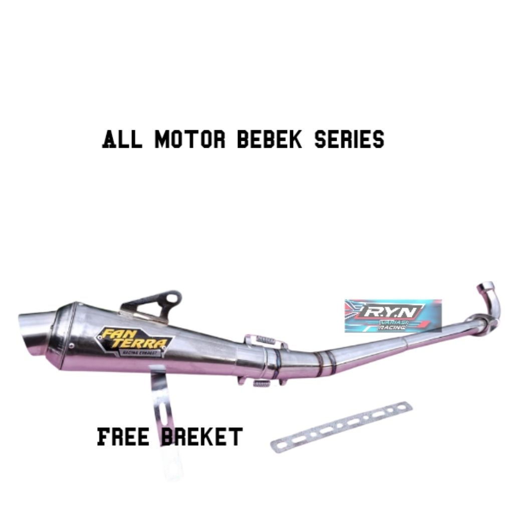 knalpot Racing FANTERA SUPRA X 125 KARISMA JUPITER Z KARISMA VEGA SHOGUN GREND