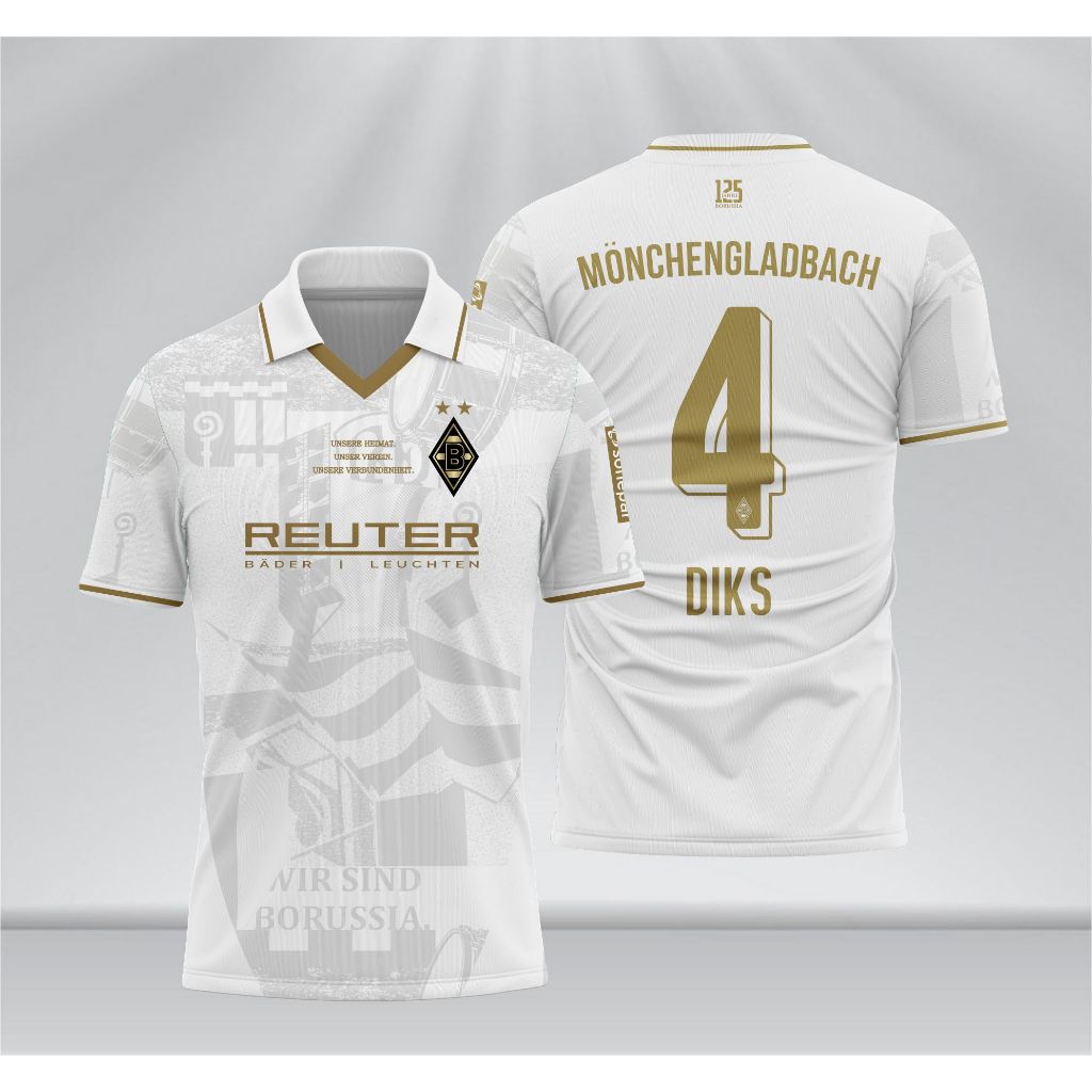 Jersey Borussia Monchengladbach Anniversary 2025 2026 KEVIN DIKS