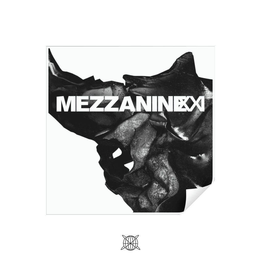 Sticker Vinyl Band Massive Attack Mezzanine | Stiker Vinyl Massive Attack