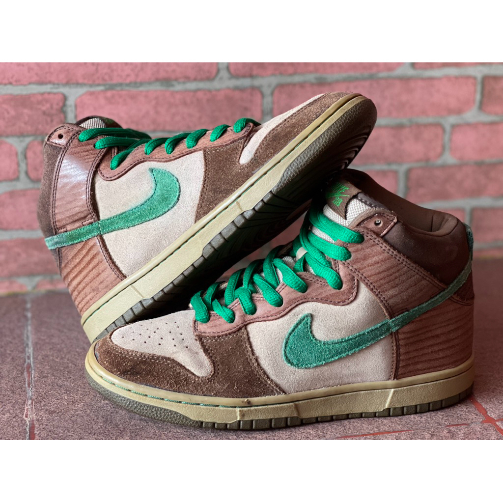 N1K3 SB Dunk High Wood Deck