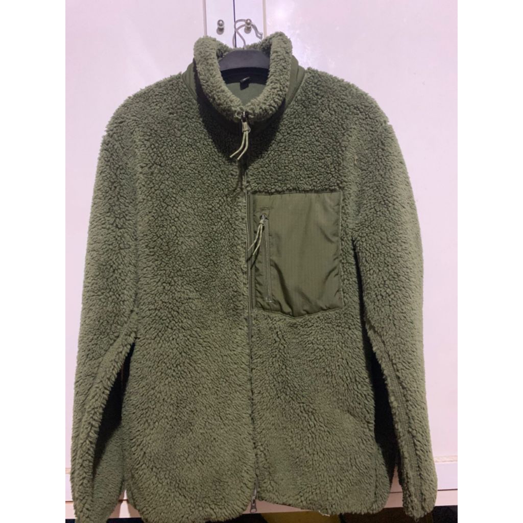 jacket uniqlo windproof fleece