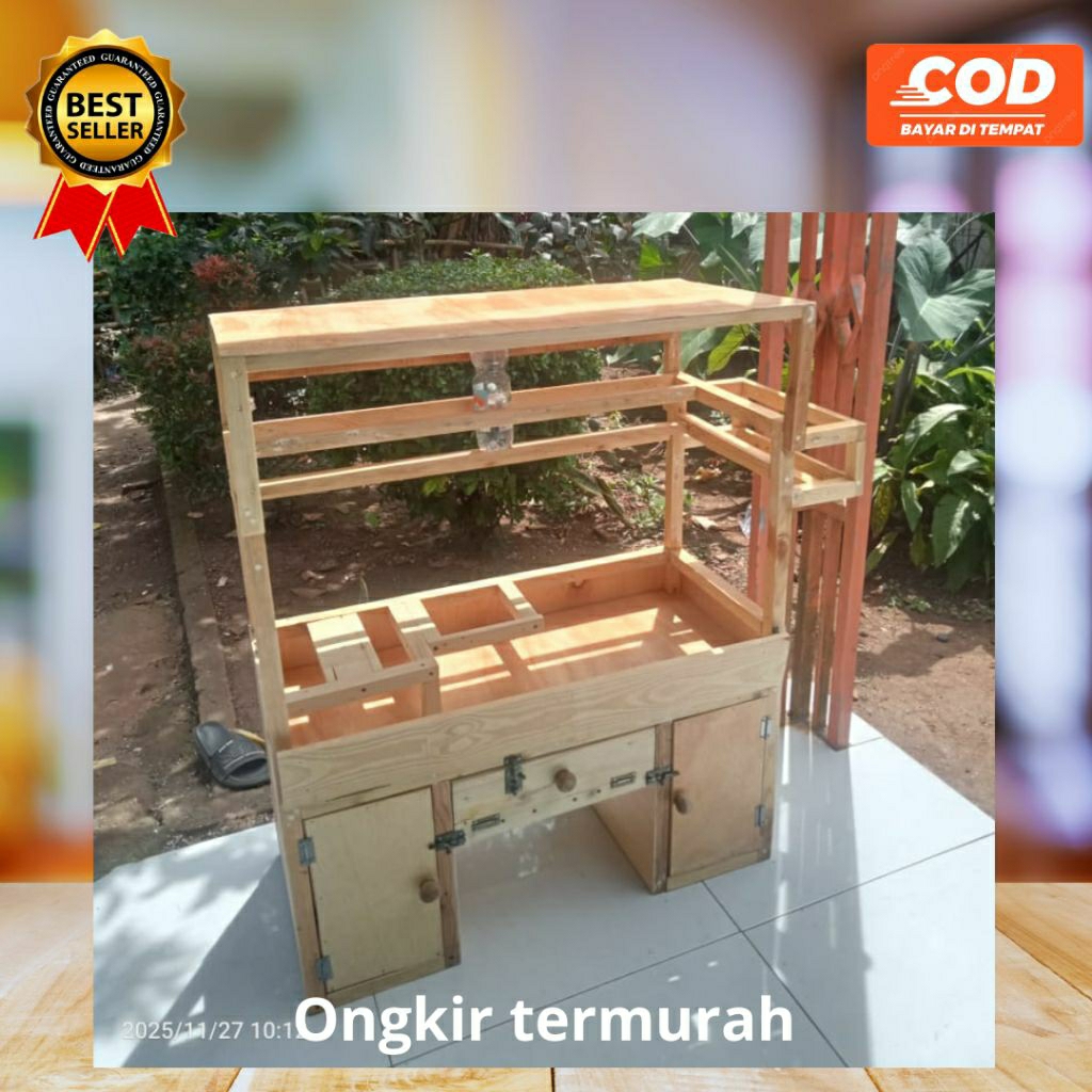 GEROBAK MOTOR KELILING/GEROBAK KOPI PAKAI TOPI