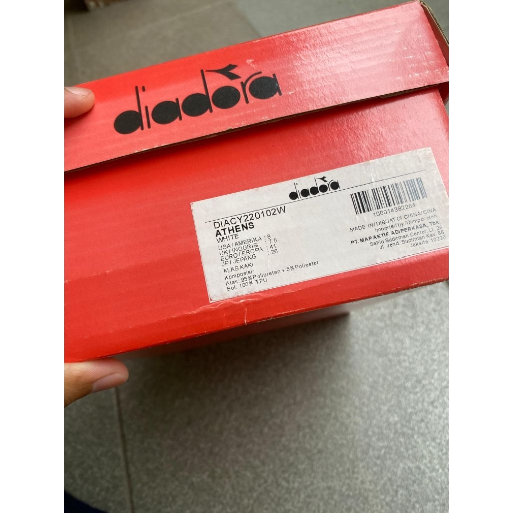 Sepatu Cleat Diadora Athens Size 41 ( 26cm )