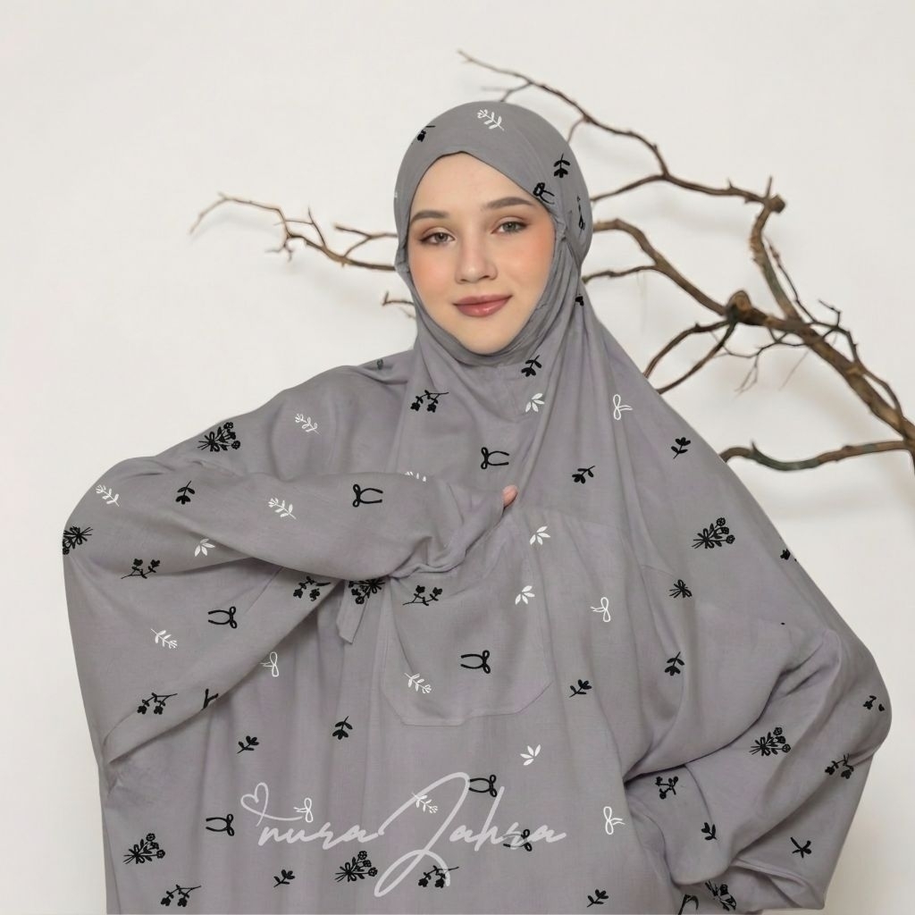 Mukena Hadramaut Motif