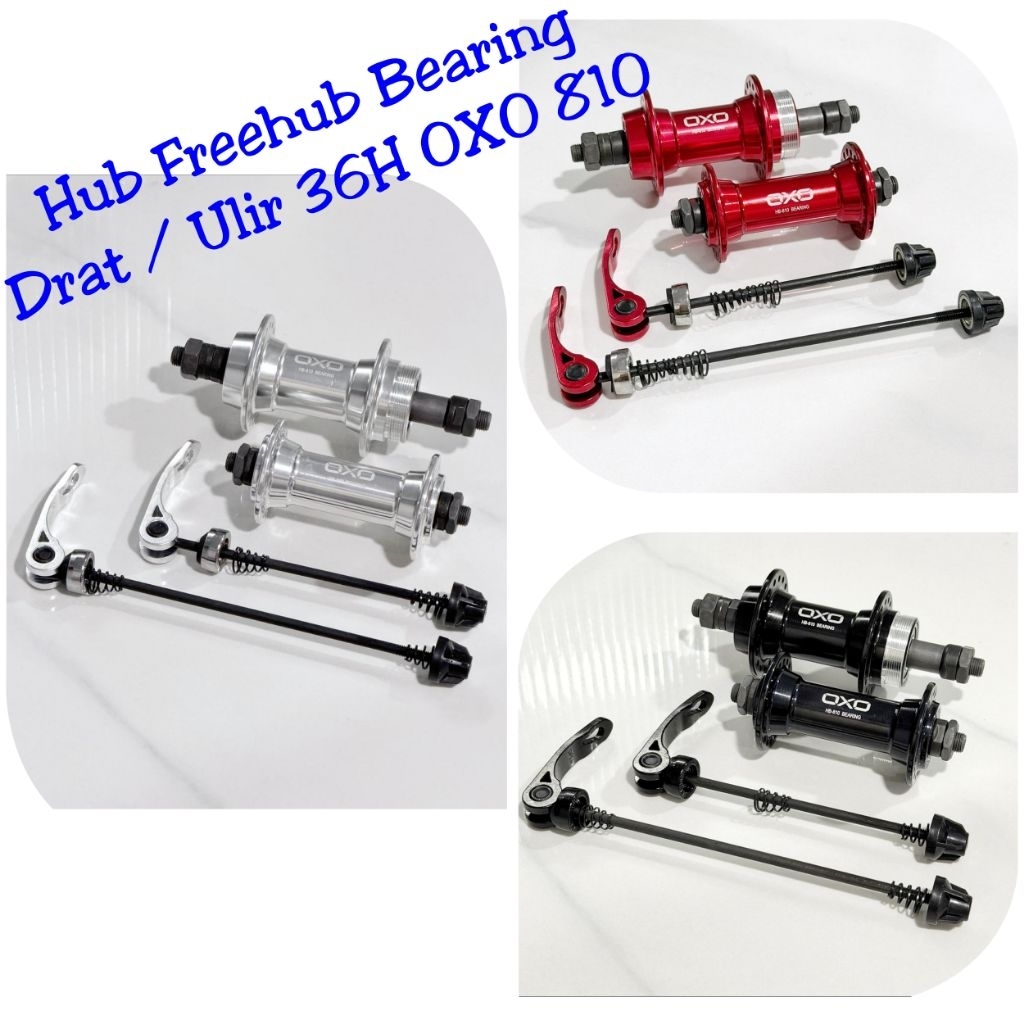 HUB FREEHUB DRAT/ ULIRAN BEARING OXO HB-810