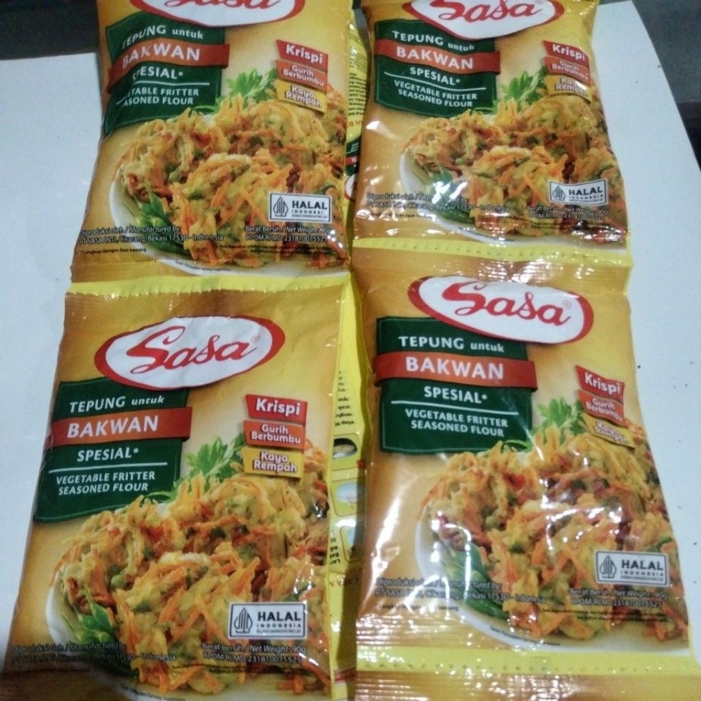 1renceng 10 pcs Tepung bakwan Sasa 90gr